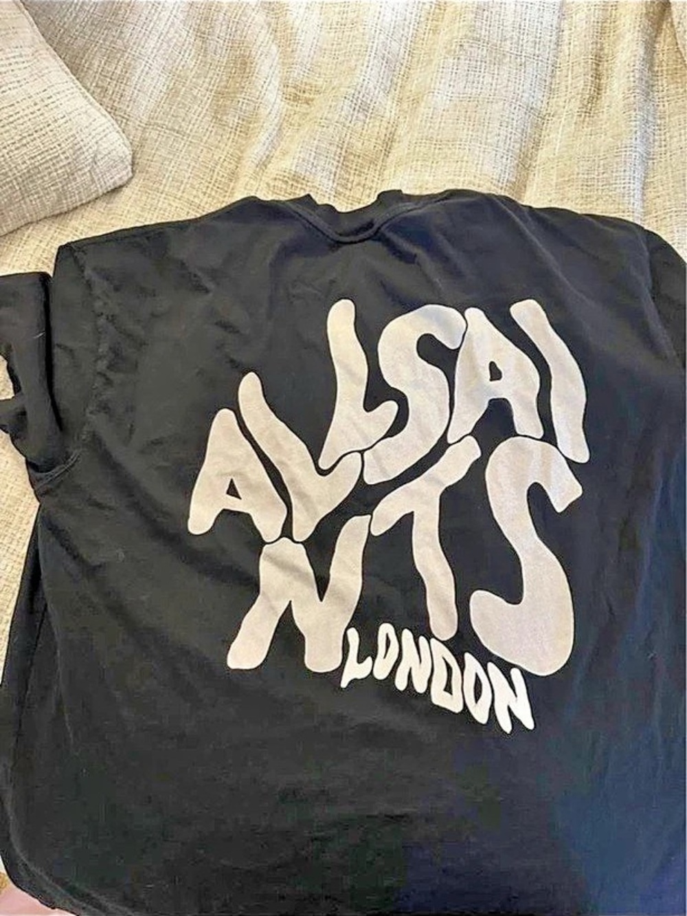 AllSaints Tierra Cotton Graphic T-Shirt Short Sleeve Tees